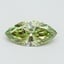 1.01 Ct. Fancy Vivid Green Marquise Lab Grown Diamond