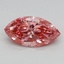 0.74 Ct. Fancy Vivid Pink Marquise Lab Grown Diamond