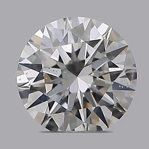 Round diamond — real photo