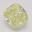 1.52 Ct. Fancy Yellow Cushion Diamond