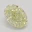 1.04 Ct. Fancy Light Yellow Oval Diamond