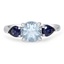 Modern Aquamarine Vintage Ring