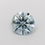 1.20 Ct. Fancy Intense  Blue Round Lab Grown Diamond