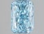 1.75 Ct. Fancy Vivid Blue Radiant Lab Grown Diamond