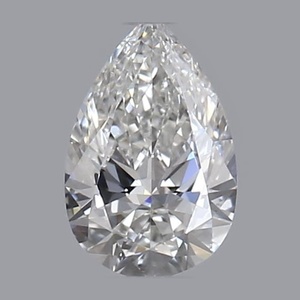 Pear diamond — real photo