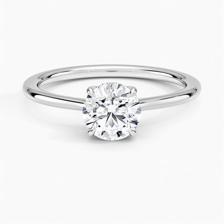 Elle Hidden Halo Diamond Ring