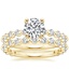 18K Yellow Gold Luxe Marseille Diamond Bridal Set