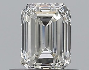 Emerald diamond — real photo