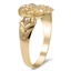 The Aloha Ring, smalltop view on a hand