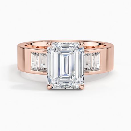 14K Rose Gold Peyton 5mm Channel-Set Diamond Ring