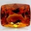 9.9x7.9mm Cushion Citrine