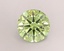 2.06 Ct. Fancy Vivid Green Round Lab Grown Diamond