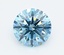 2.00 Ct. Fancy Vivid  Blue Round Lab Grown Diamond