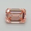 4.05 Ct. Fancy Vivid Pink Emerald Lab Grown Diamond