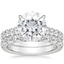 18KW Moissanite Anthology Bridal Set (1 1/5 ct. tw.), smalltop view