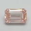 5.14 Ct. Fancy Intense Pink Emerald Lab Grown Diamond