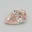 0.51 Ct. Fancy Intense Pink Pear Lab Grown Diamond