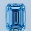 1.50 Ct. Fancy Vivid Blue Emerald Lab Grown Diamond