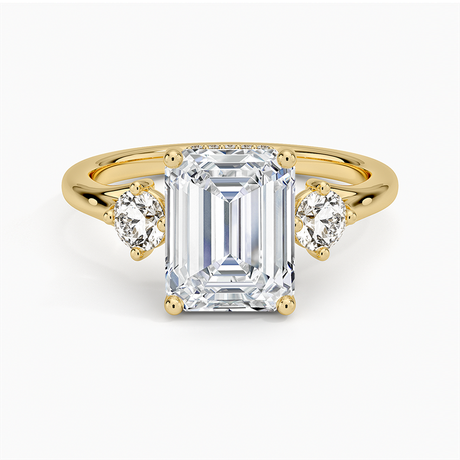 Luxe Floating Three Stone Diamond Ring (1/3 ct. tw.)