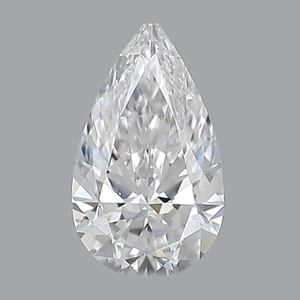 Pear diamond — real photo