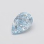 1.50 Ct. Fancy Vivid  Blue Pear Lab Grown Diamond