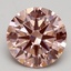 2.30 Ct. Fancy Intense Pink Round Lab Grown Diamond
