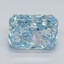 2.32 Ct. Fancy Vivid Blue Radiant Lab Grown Diamond