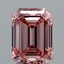 3.01 Ct. Fancy Intense Pink Emerald Lab Grown Diamond