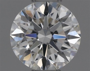 Round diamond — real photo
