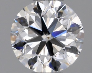 Round diamond — real photo