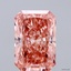 2.45 Ct. Fancy Vivid Pink Radiant Lab Grown Diamond