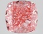 2.78 Ct. Fancy Vivid Pink Cushion Lab Grown Diamond