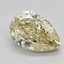 2.24 Ct. Fancy Intense Yellow Pear Lab Grown Diamond