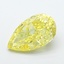 2.80 Ct. Fancy Intense  Yellow Pear Lab Grown Diamond