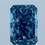 3.04 Ct. Fancy Vivid Blue Radiant Lab Grown Diamond