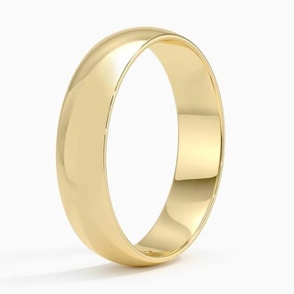 Slim Profile 5mm Wedding Ring