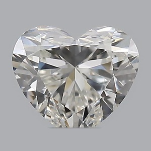Heart diamond — real photo