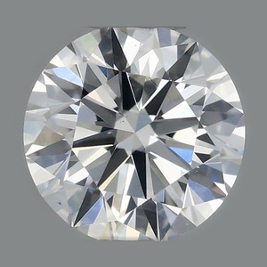 Round diamond — real photo