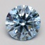 2.05 Ct. Fancy Blue Round Lab Grown Diamond