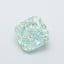2.14 Ct. Fancy Intense  Green Cushion Lab Grown Diamond