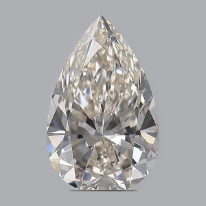 3.51 ct Pear K · Faint Brown natural diamond