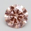2.78 Ct. Fancy Intense Pink Round Lab Grown Diamond