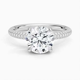 18K White Gold Valencia Diamond Ring (1/3 ct. tw.)