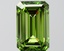 6.01 Ct. Fancy Vivid Green Emerald Lab Grown Diamond