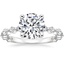 18K White Gold Versailles Three-Quarter Coverage Diamond Ring (1/2 ct. tw.), smalltop view