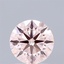 1.51 Ct. Fancy Intense Pink Round Lab Grown Diamond