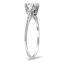 The Lysle Ring, smalltop view on a hand