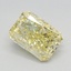 1.26 Ct. Fancy Yellow Radiant Lab Grown Diamond