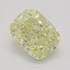1.04 Ct. Fancy Light Yellow Cushion Diamond