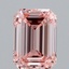 2.02 Ct. Fancy Intense Pink Emerald Lab Grown Diamond